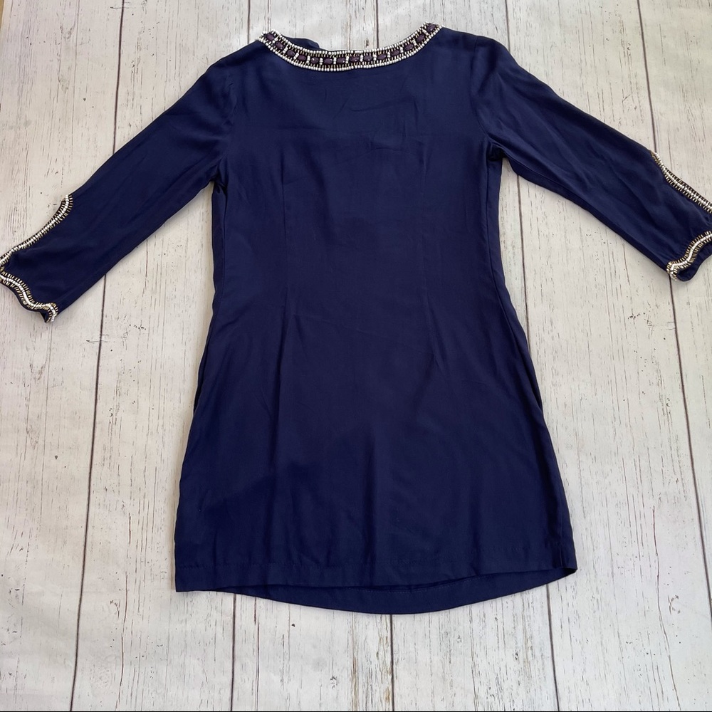 Lilly Pulitzer Sarah Tunic Dress Navy S - Picture 8 of 15